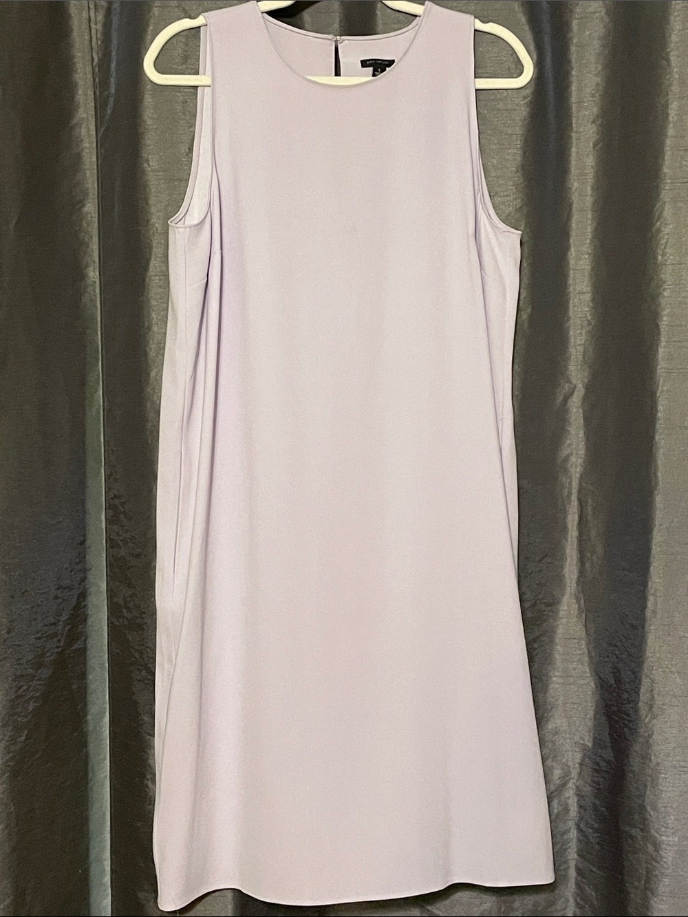 Ann Taylor Sleeveless Lilac Midi Dress
